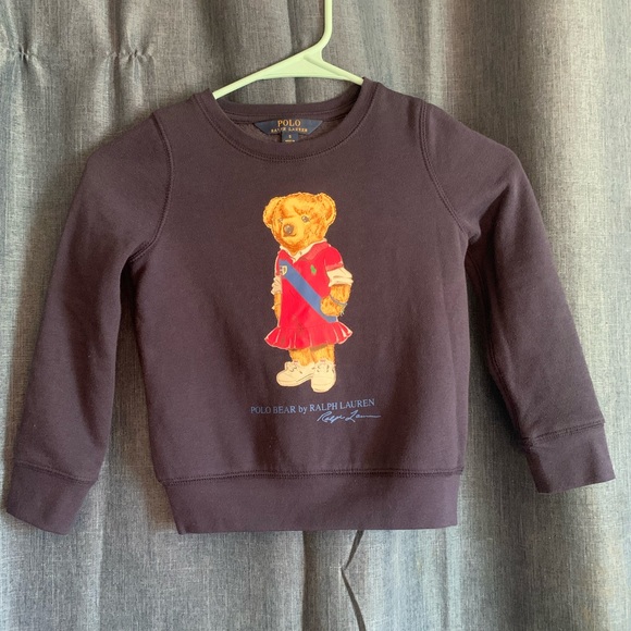 Ralph Lauren Polo Bear Crewneck Sweater - Picture 1 of 4